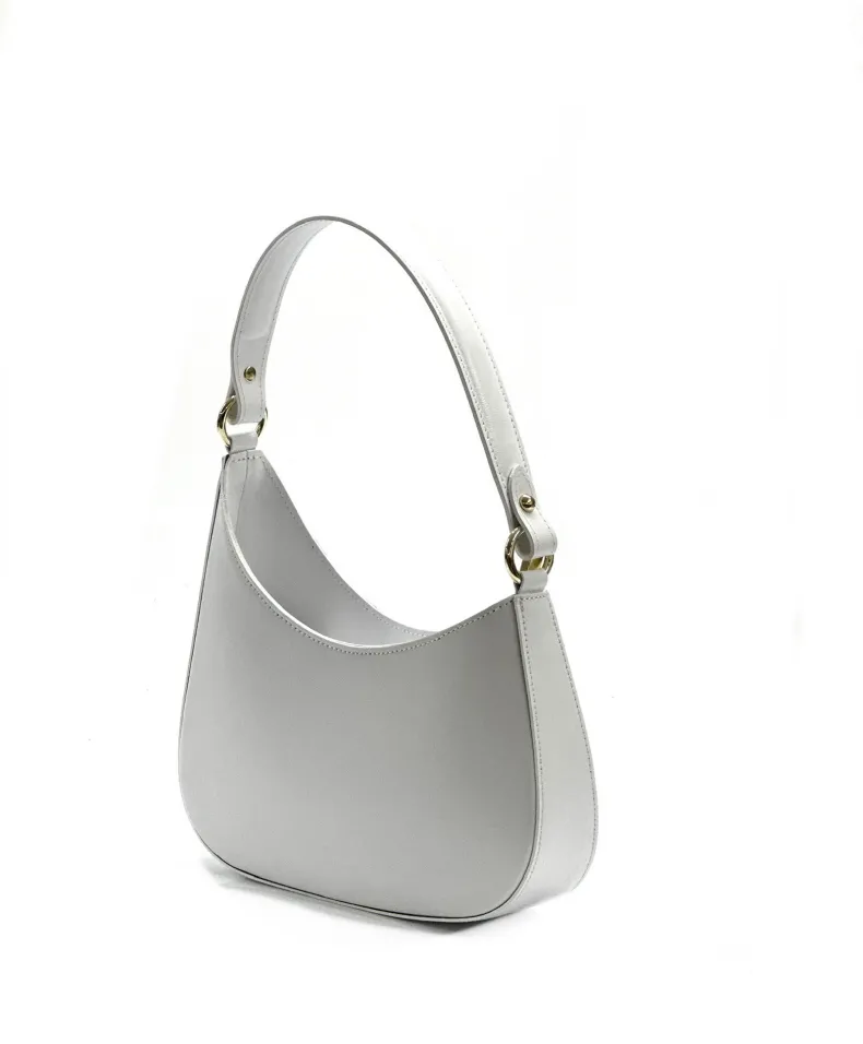 Luna – Blown Leather Bag With Two Shoulder Straps