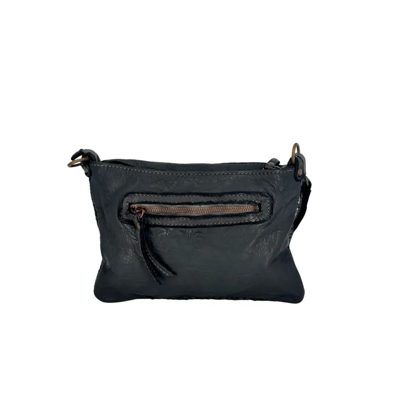 Marta – Woven Clutch Bag With Strap And Shoulder Strap