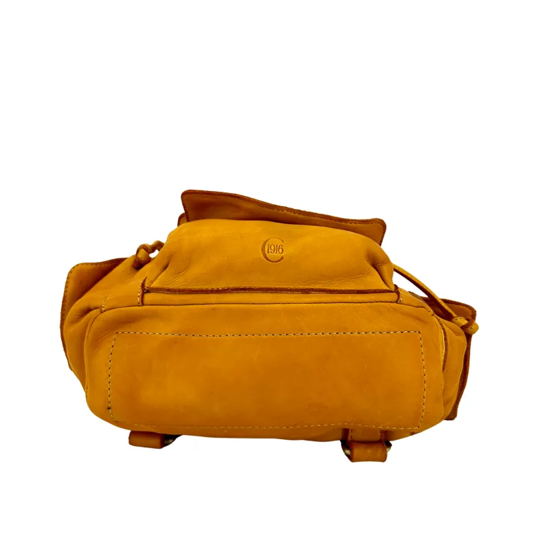 Matilde – Handcrafted Backpack With Woven Flaps