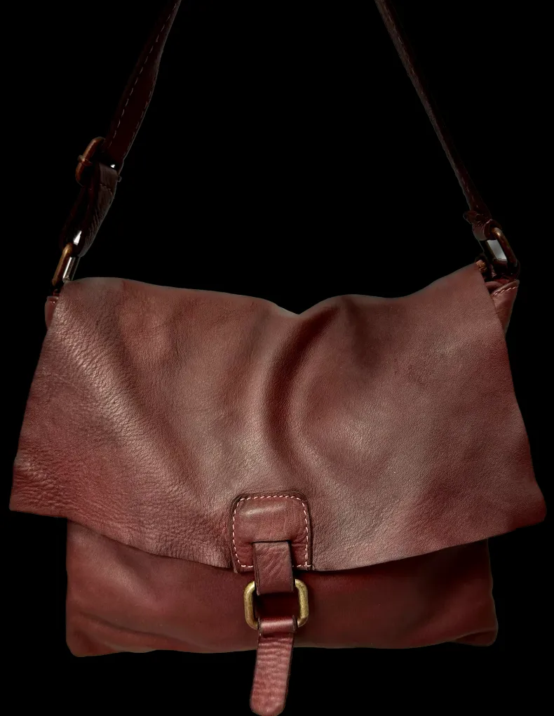 Meri – Smooth Leather Shoulder Bag