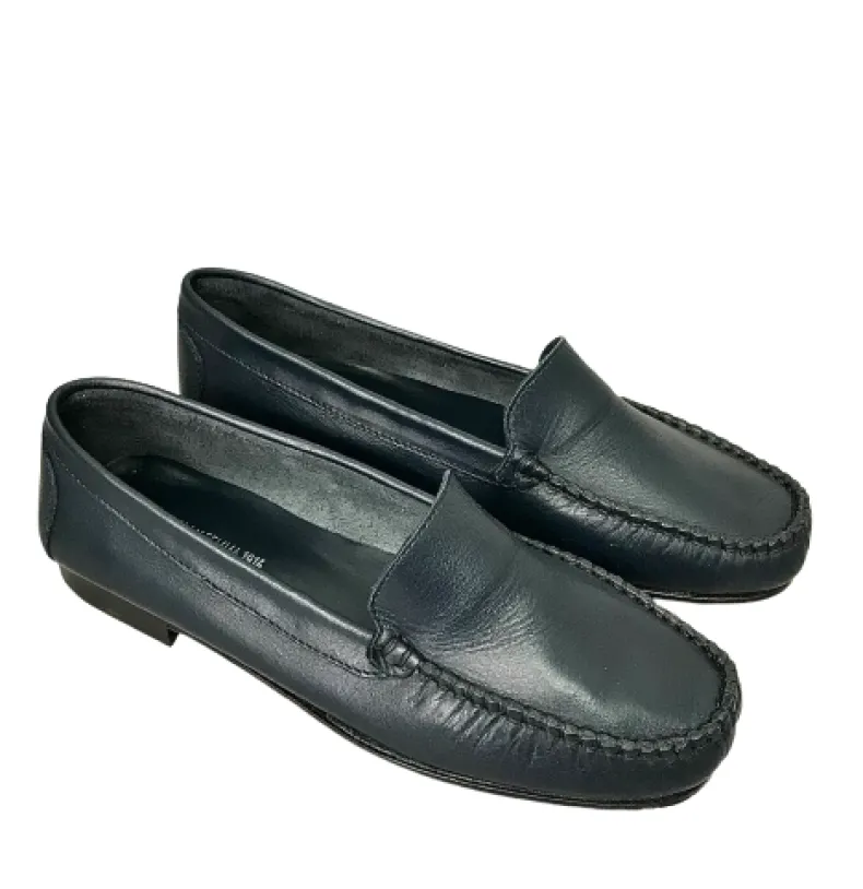 Midnight Blue Handmade Moccasin