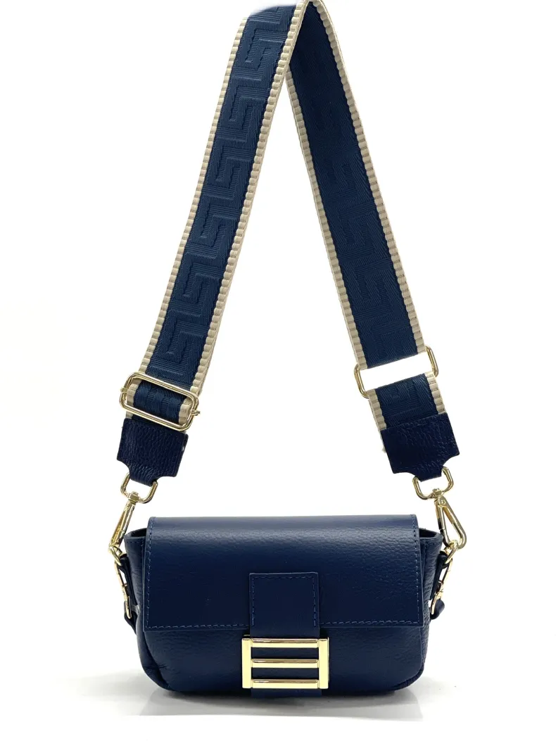 Minibag With Double Fabric Shoulder Strap