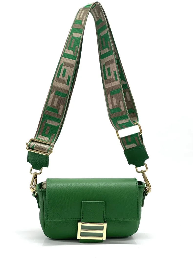 Minibag With Double Fabric Shoulder Strap