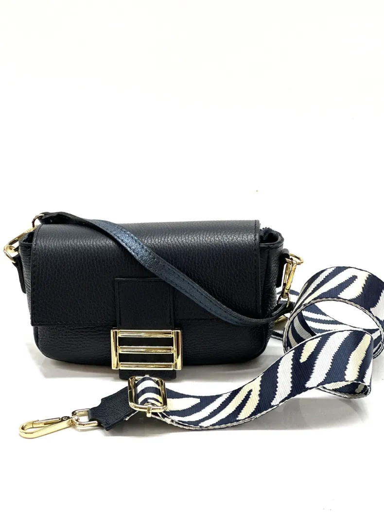 Minibag With Double Fabric Shoulder Strap