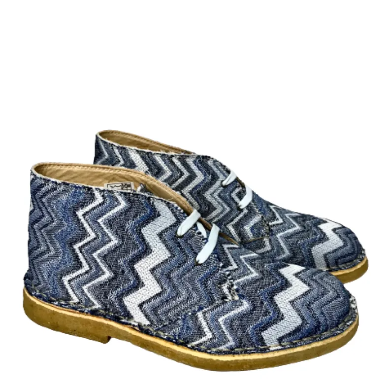 Missoni Artisan Blue Ankle Boot