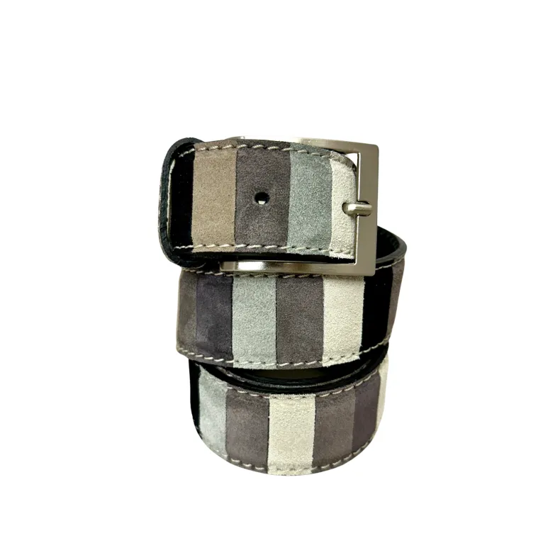 Mix 12 – Gray Nubuck Belt