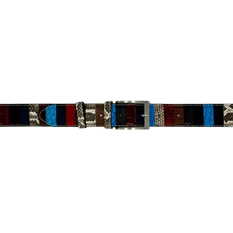 Mix 1 – Multicolor Leather Belt
