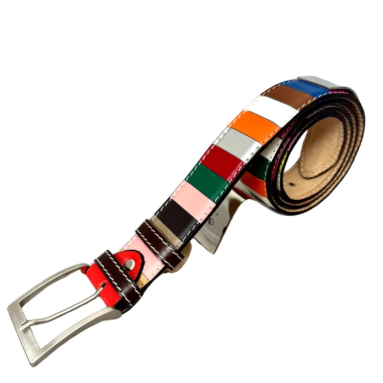 Mix 2 – Multicolor Leather Belt