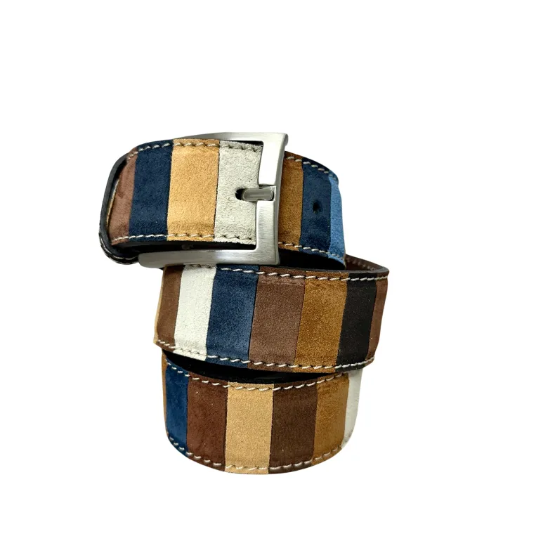 Mix 6 – Multicolor Nubuck Belt
