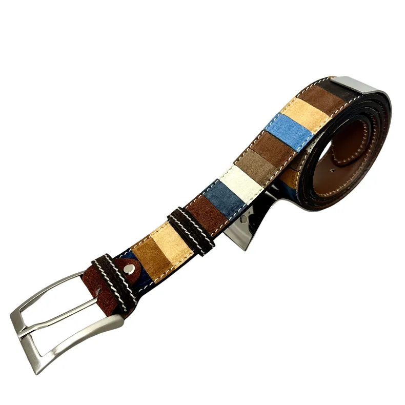Mix 6 – Multicolor Nubuck Belt