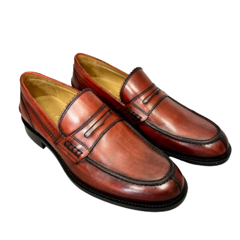 Moccasin Mod. College Red Gradient