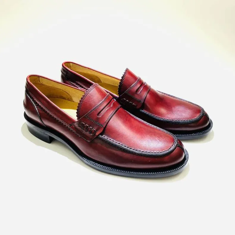 Moccasin Mod. Red College