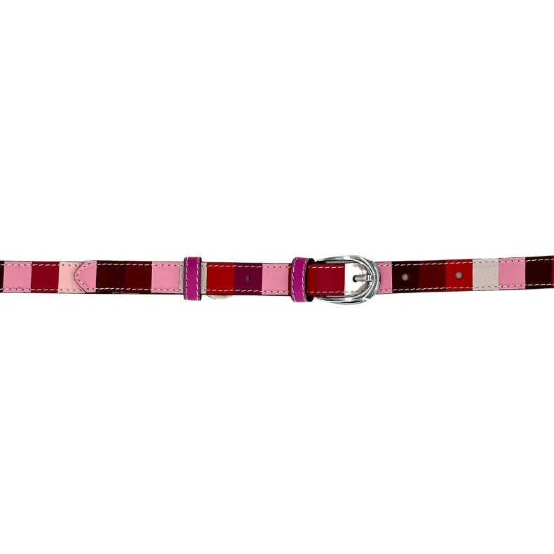 Multi Fuchsia – Women's Leather Belt 2 Cm