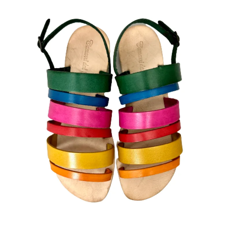 Multicolored Handcrafted Sandal