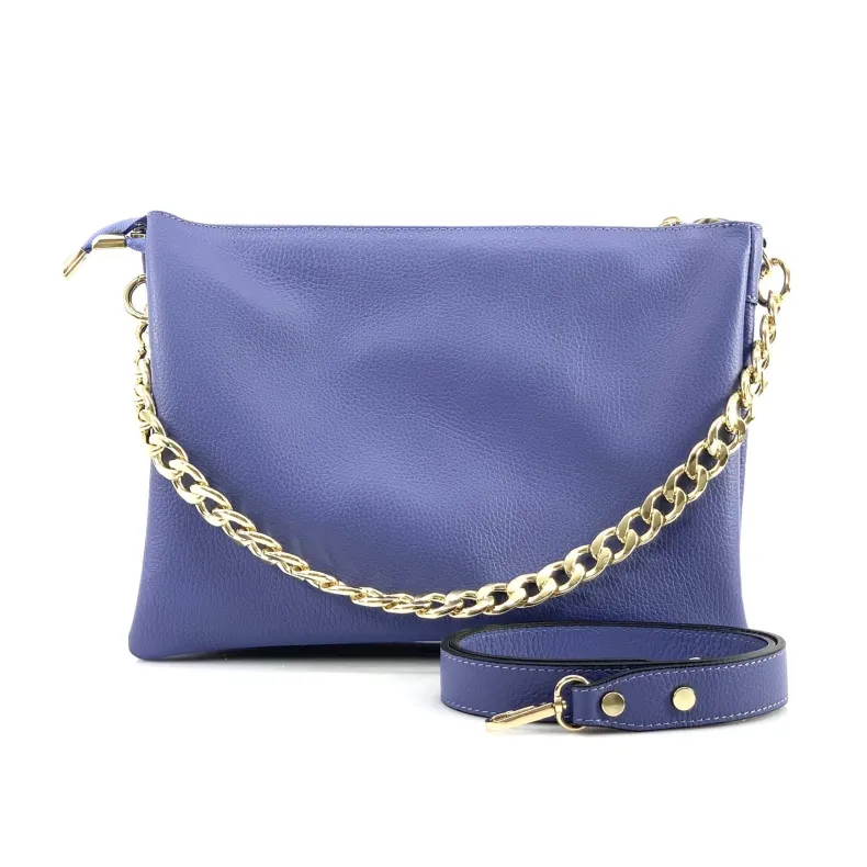 Perla Small – Clutch With Three Compartments And Chain