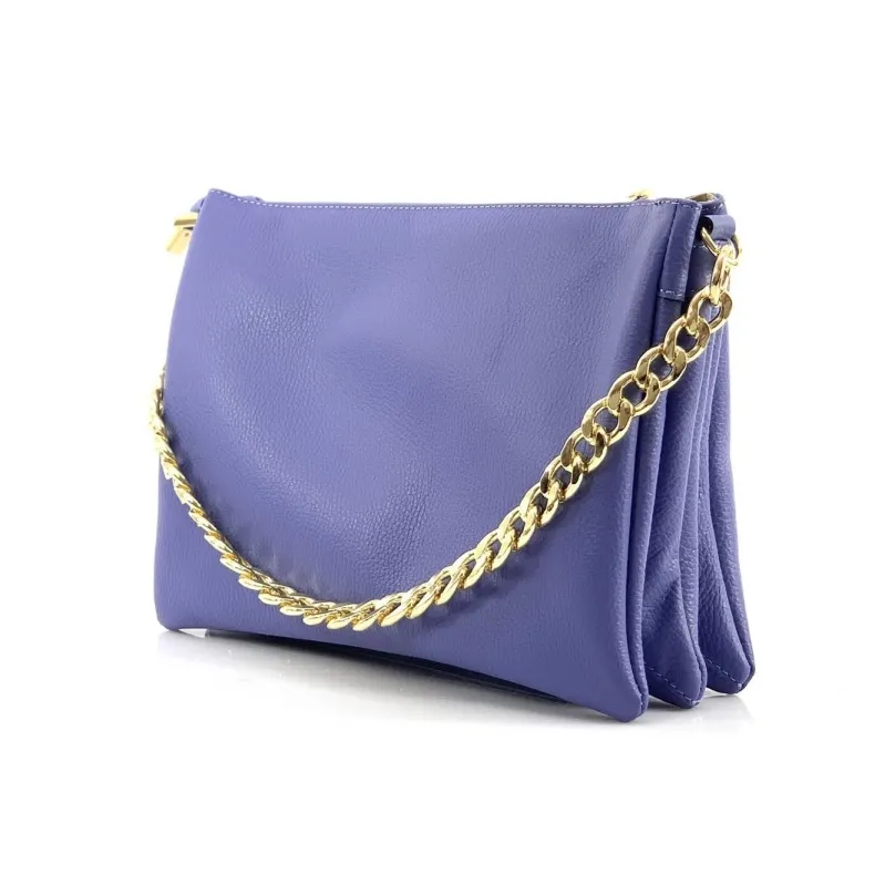 Perla Small – Clutch With Three Compartments And Chain