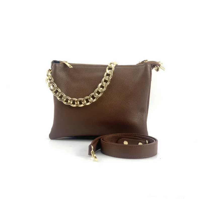 Perla Small – Clutch With Three Compartments And Chain