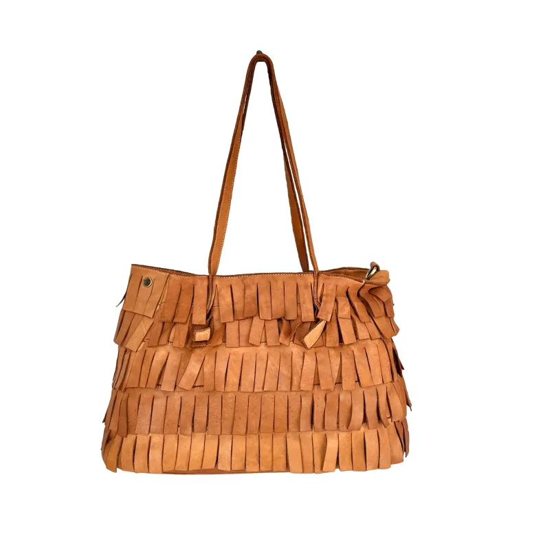 Piuma – Shopper With Fringes