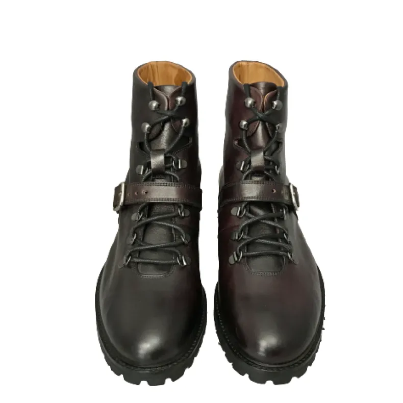 Plum Handcrafted Amphibian With Buckle