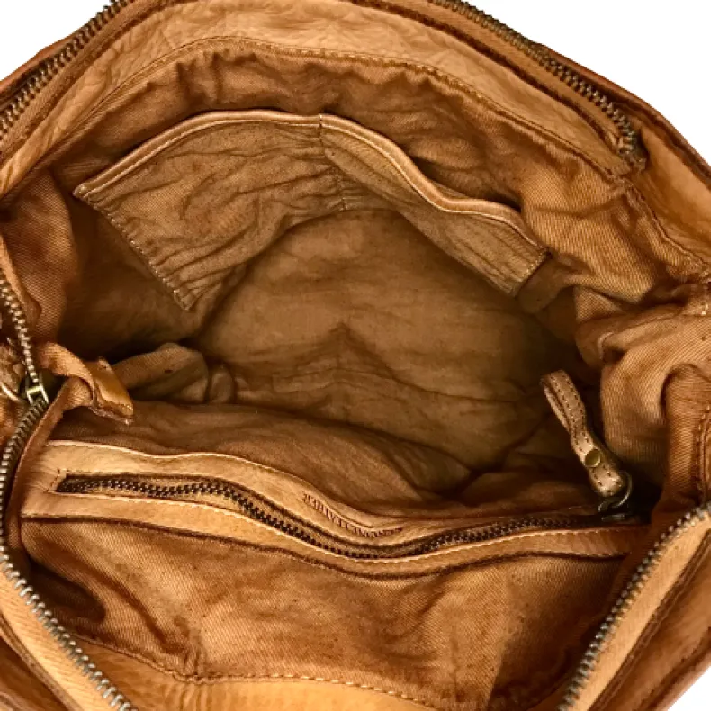 Quilted And Woven Effect Bag