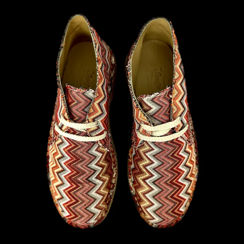 Red Missoni Artisan Ankle Boot