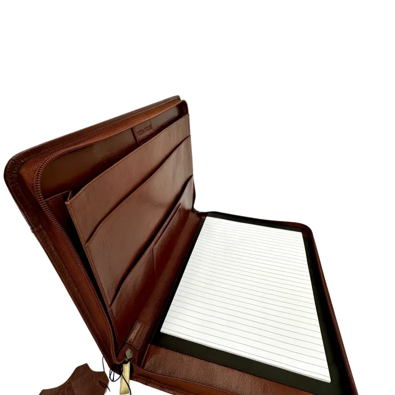 Smooth Leather Document Holder