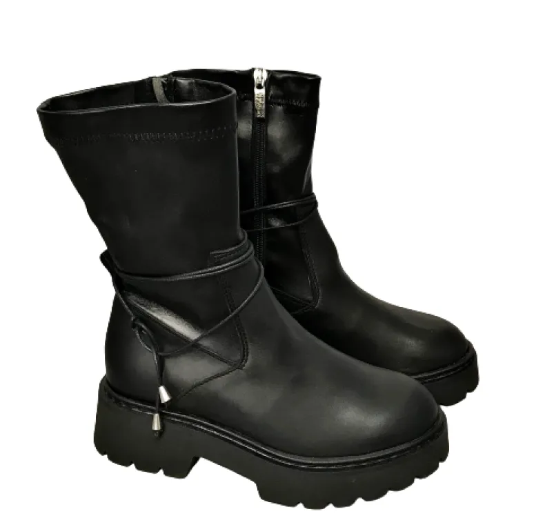 Soft Black Ankle Boot