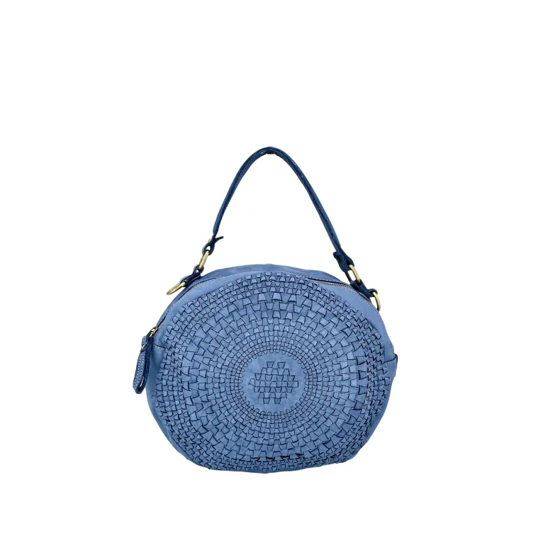 Sole Small – Round Woven Bag