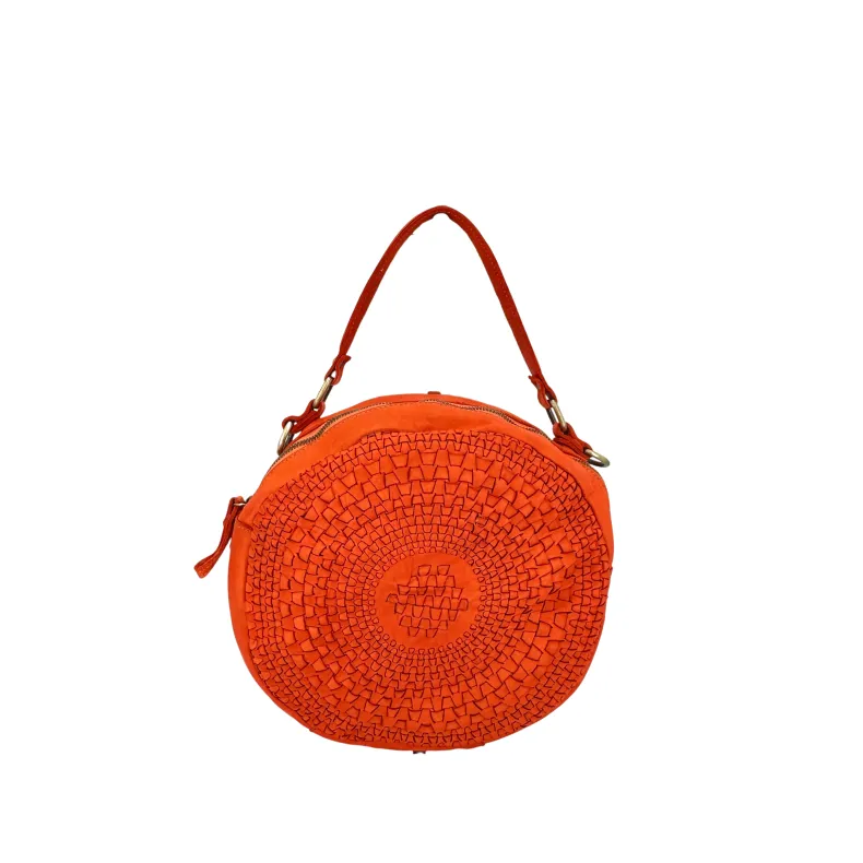 Sole Small – Round Woven Bag