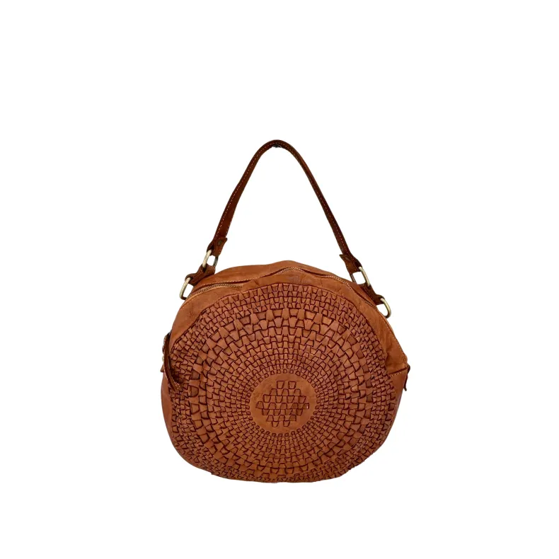 Sole Small – Round Woven Bag
