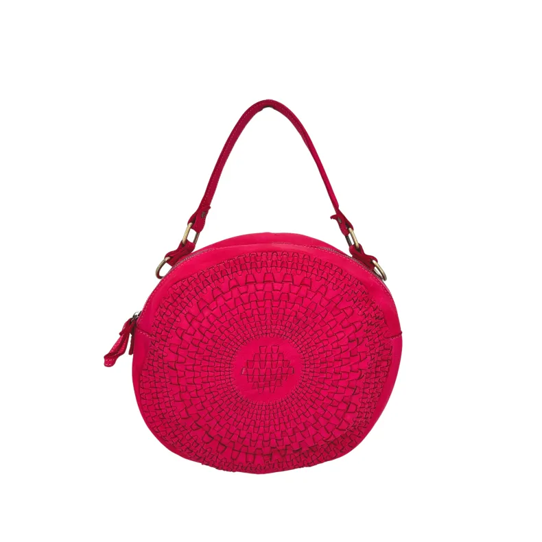 Sole Small – Round Woven Bag