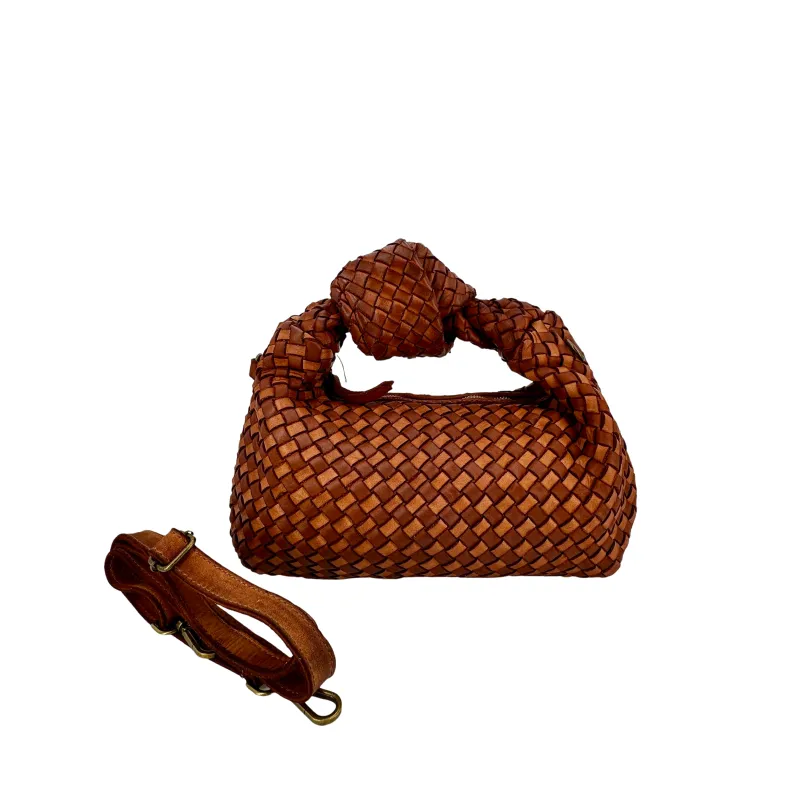 Sophie – Woven Bag With Knot