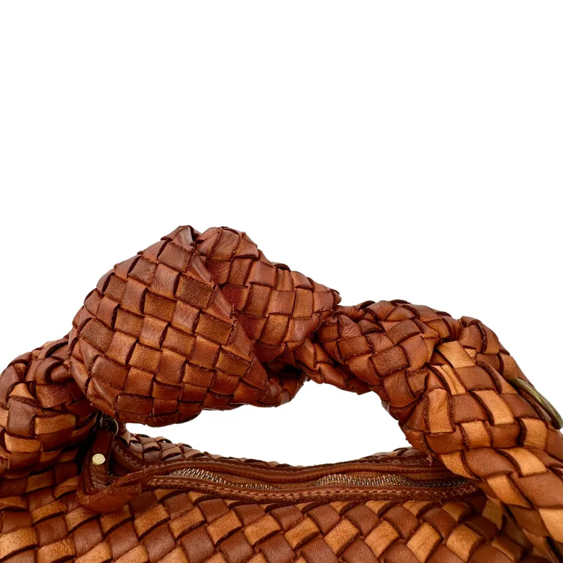 Sophie – Woven Bag With Knot
