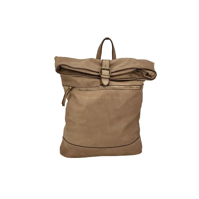 TURIN – Handcrafted Washed Leather Backpack