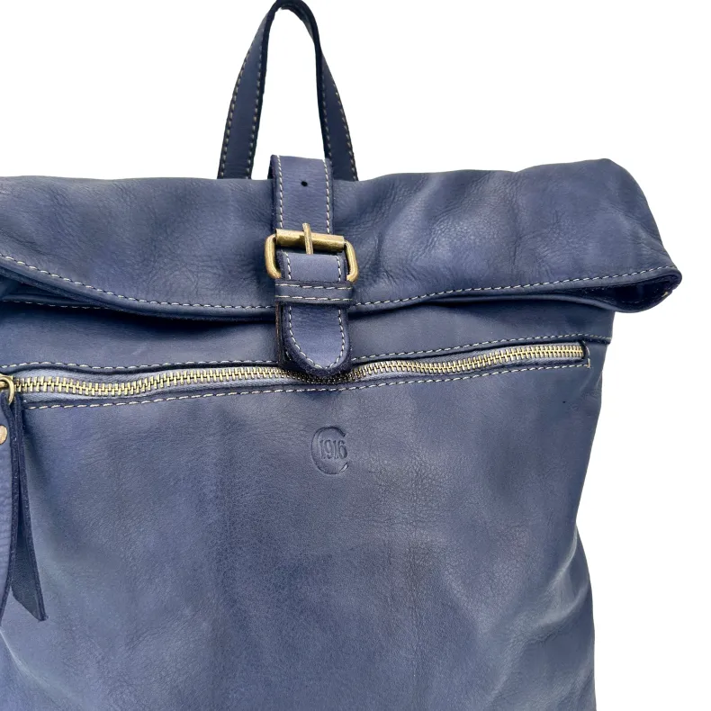 TURIN – Handcrafted Washed Leather Backpack