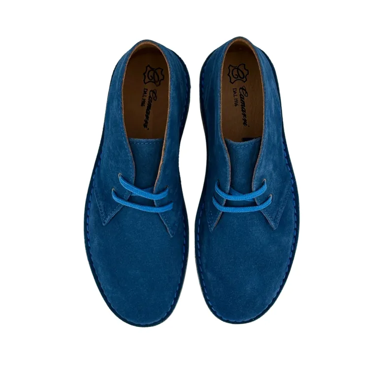 Turquoise Ankle Boot With Leather Interior