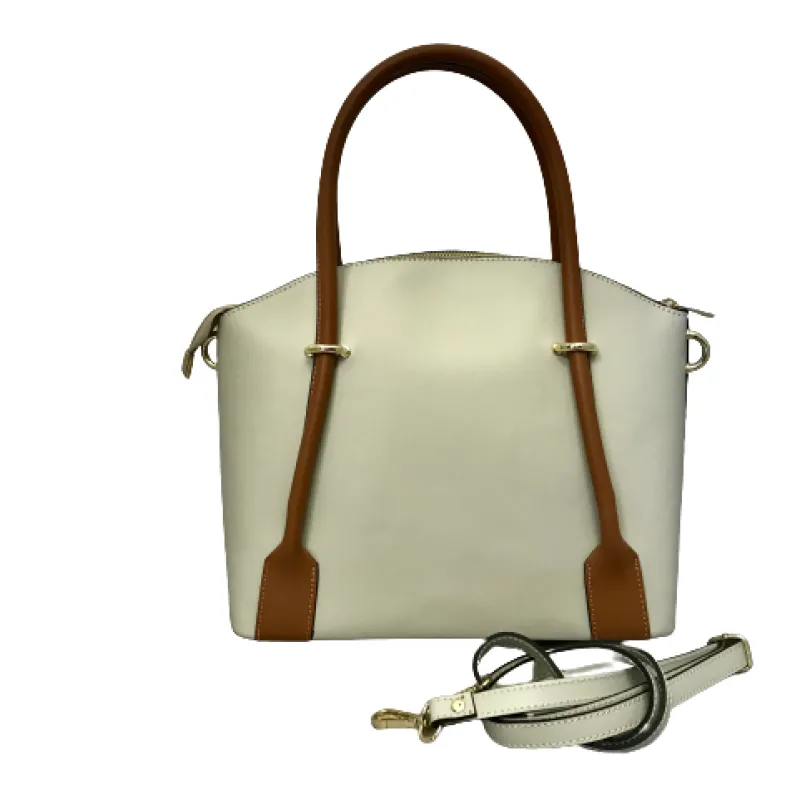 Two-tone Rigid Handcrafted Bag