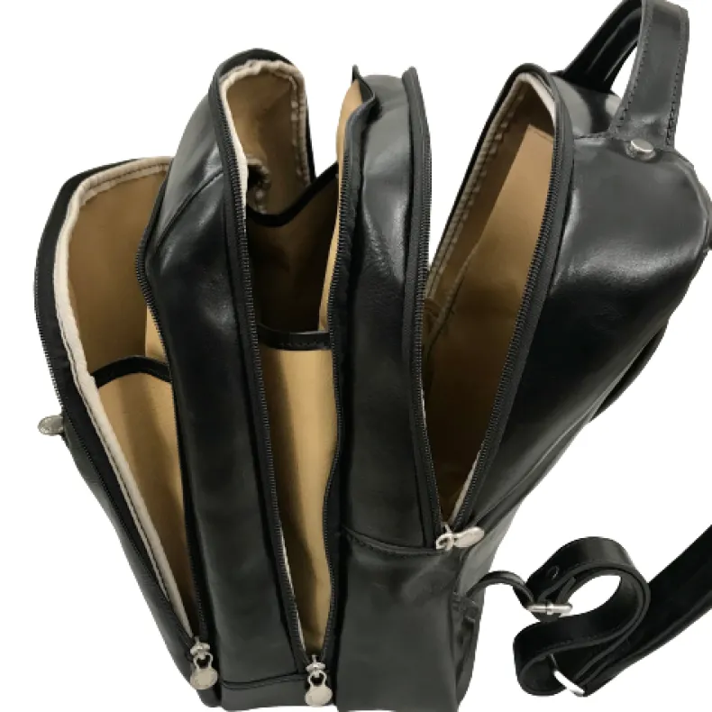 Unisex Handcrafted Backpack With 3 Compartments