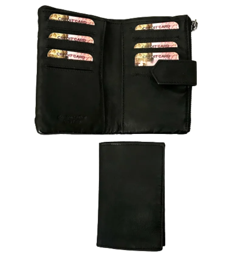 Wallet In Quilted Leather