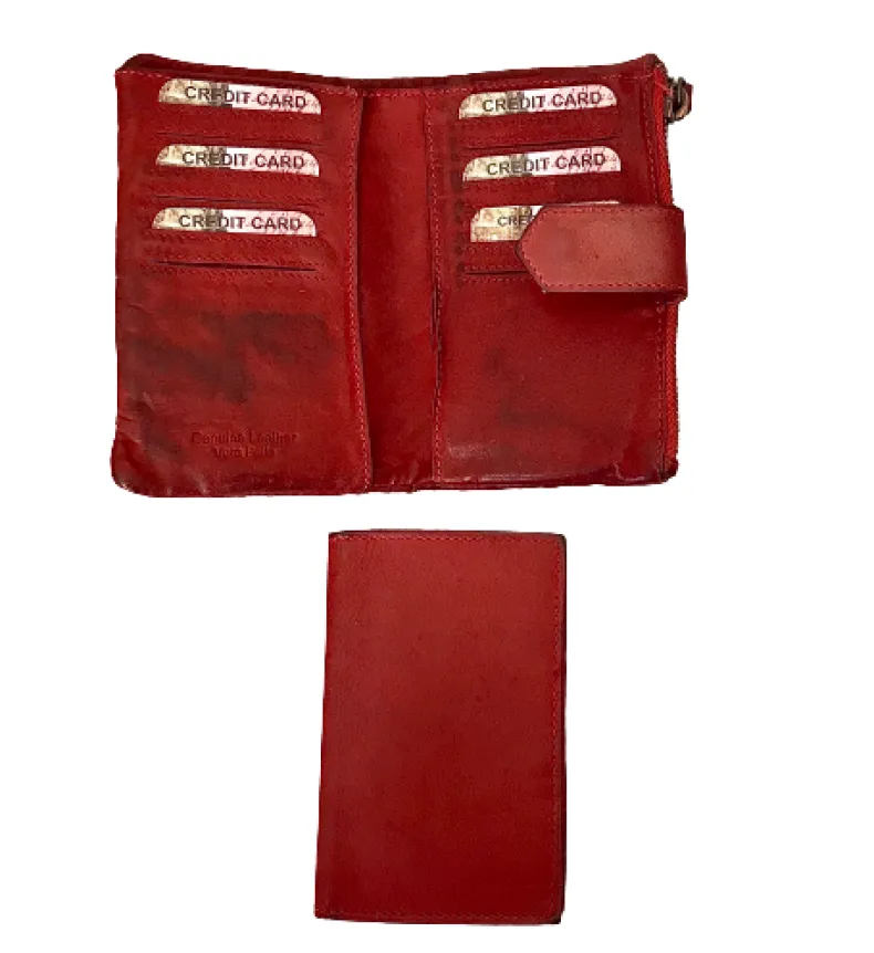 Wallet In Quilted Leather