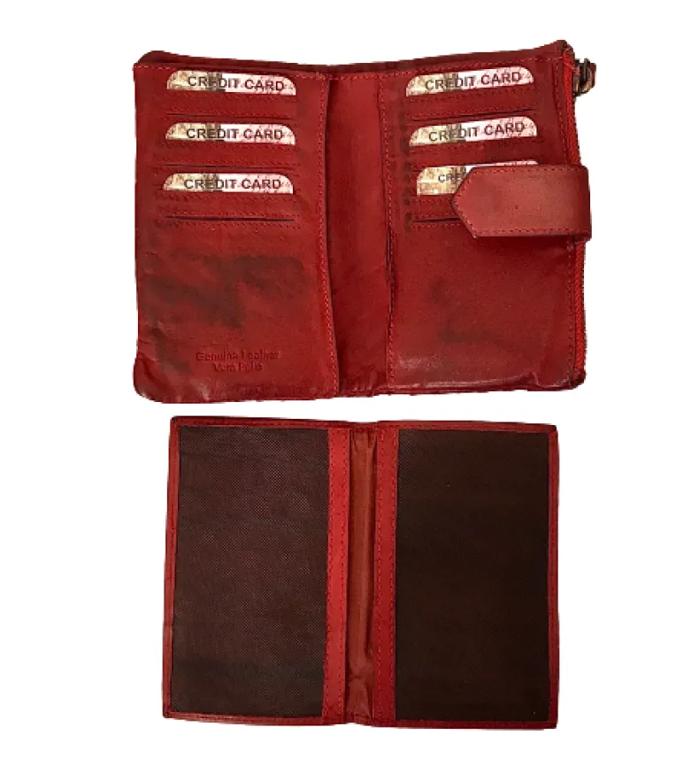 Wallet In Quilted Leather