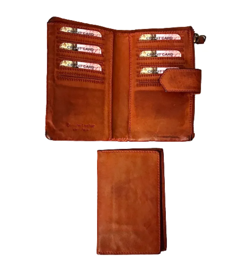 Wallet In Quilted Leather