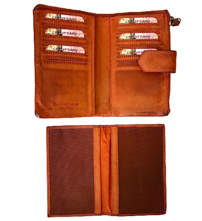 Wallet In Quilted Leather