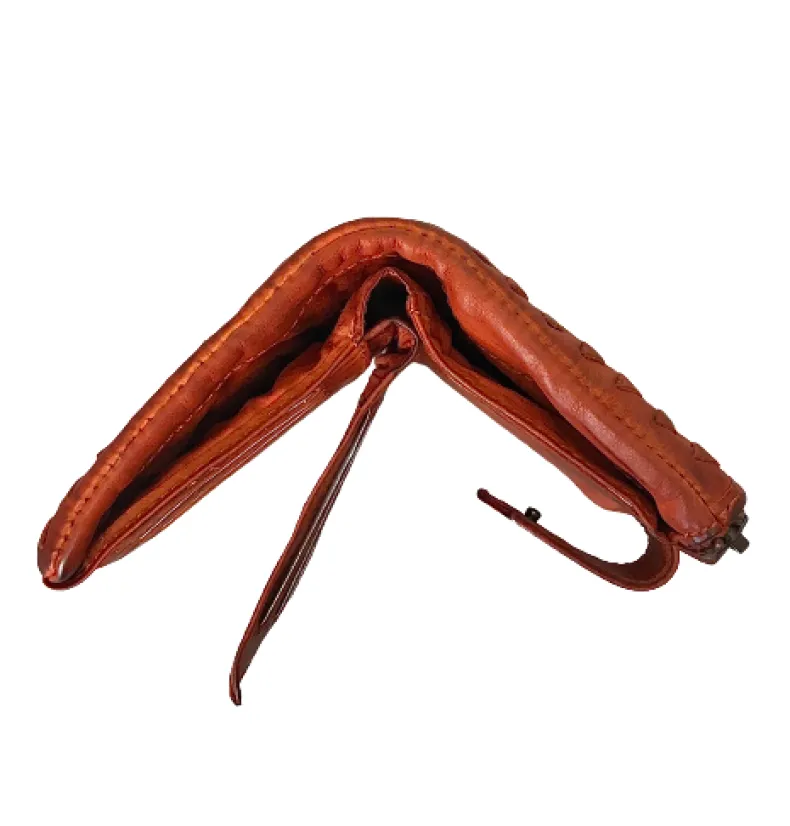 Wallet In Quilted Leather