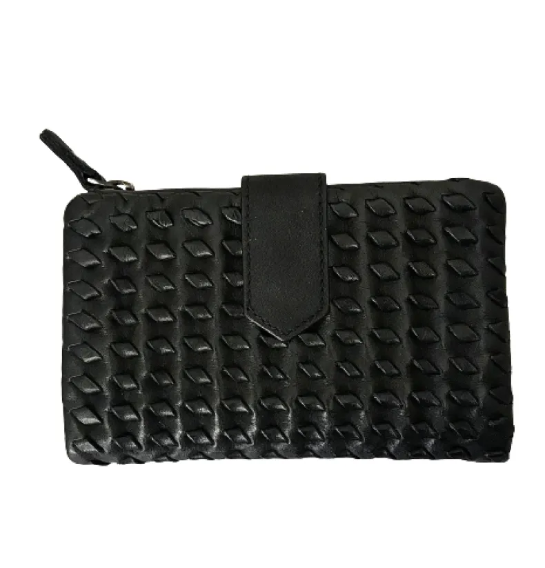 Wallet In Quilted Leather