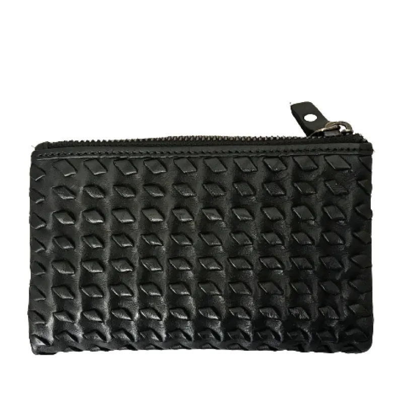 Wallet In Quilted Leather