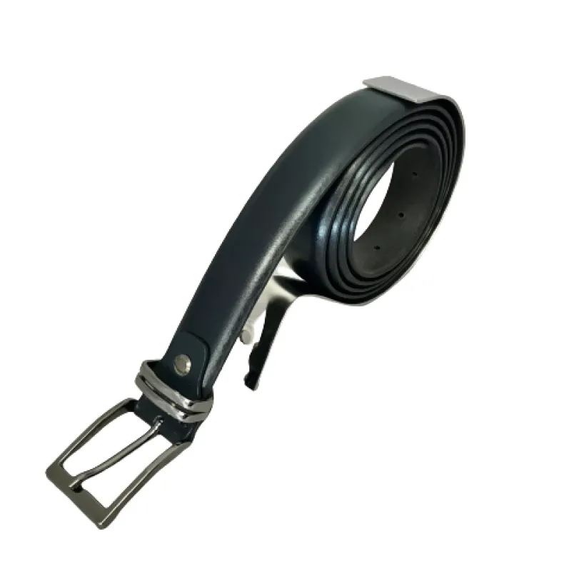 Women's Handmade Belt In Blue Leather 1130