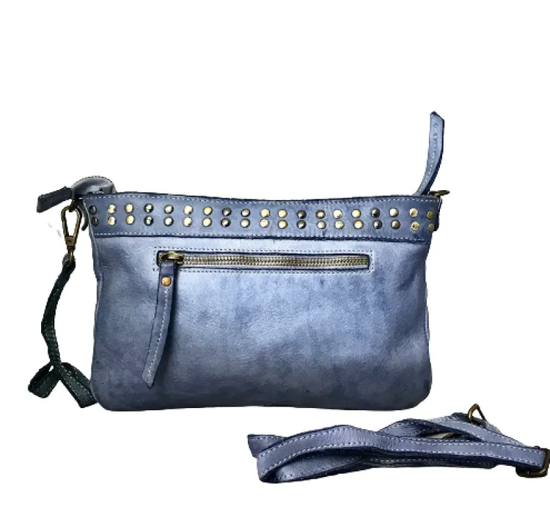 Woven Clutch Bag With Strap And Shoulder Strap