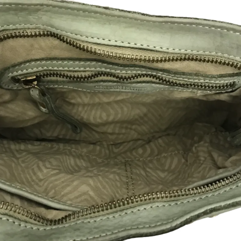 Woven Clutch Bag With Strap And Shoulder Strap