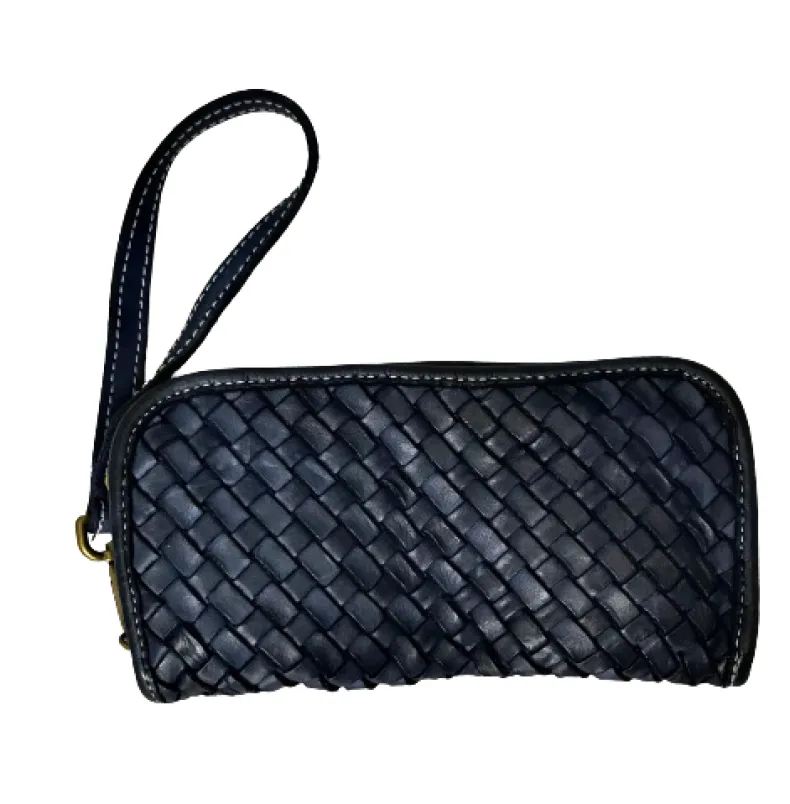Woven Wallet With Wrist Strap